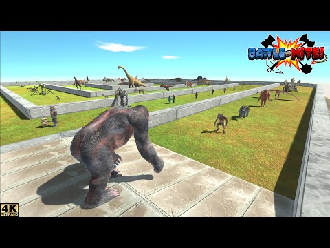 GORO DEATH RUN | DEATH RUN | ANIMAL REVOLT BATTLE SIMULATOR | ARBS