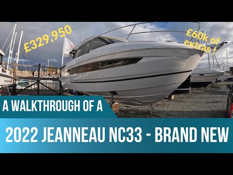 A brand new 2022 Jeanneau NC33 - a detailed walkthrough of this fabulous boat :)