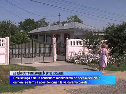 AU REÎNCEPUT CUTREMURELE ÎN SATUL IZVOARELE