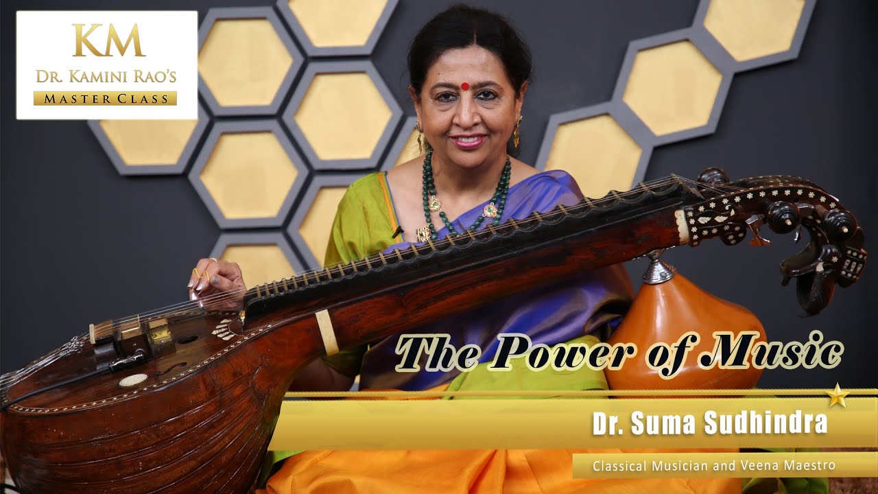 Dr Suma Sudhindra, Classical Musician & Veena Exponent | Dr Kamini Rao’s Master Class | ep-15(Promo)