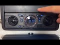 Autorádio 1DIN so vstavanými reproduktormi 12V - Bluetooth / USB / SD / AUX / Handsfree - Video Youtube
