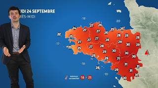 Illustration de l'actualité La météo de votre jeudi 24 septembre 2026