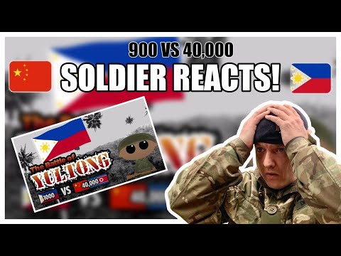 Battle of Yultong 40.000 Troops v 900 Philippine Troops (British Army Soldier Reacts)