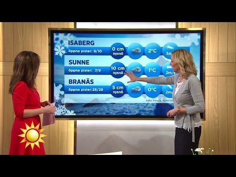 Så blir helgvädret - Nyhetsmorgon (TV4)