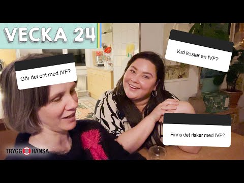 IVF FRÅGSTUND - Patricia & Kerstin vecka 24