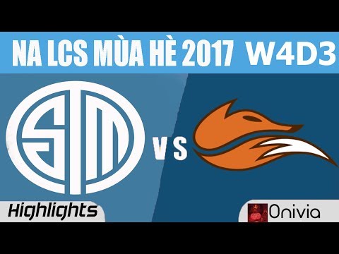 |NA LCS Summer 2017 | TSM vs FOX Highlights | Game 1 |