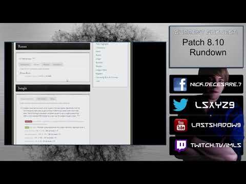 Patch 8.10 Rundown - Taking jungle mages to their Graves.