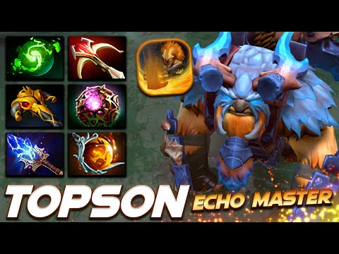 Topson Earthshaker Echo Machine - Dota 2 Pro Gameplay [Watch & Learn]