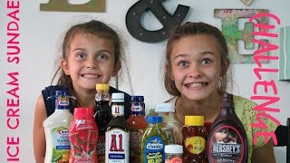 ICE CREAM SUNDAE CHALLENGE!