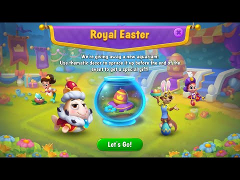 Fishdom 4131 level hard Gameplay