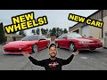 HIDDEN SURPRISE'S ON MY NEW S14 KOUKI! + New WORK Wheels for the Hatch!