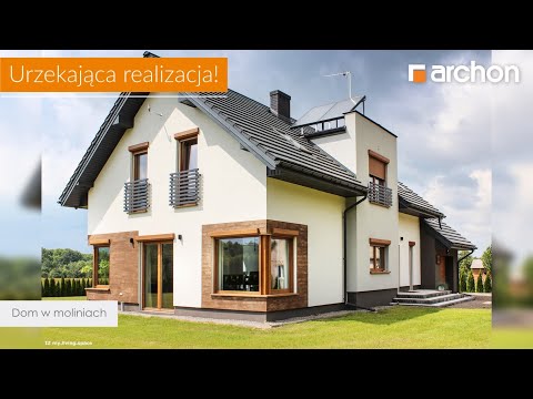 Dom w moliniach – Urzekająca realizacja I ARCHON+ Projekty Domów
