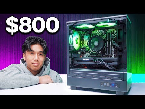 A Realistic $800 Gaming PC Build in 2026