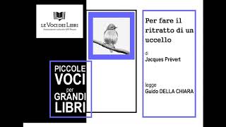 Per fare il ritratto di un uccello di Jacques Prévert