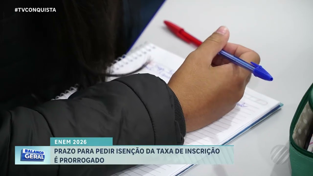 ENEM 2026: prazos, inscrição e dicas para não perder a prova