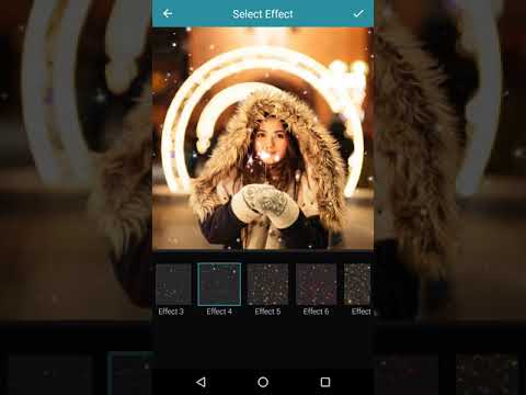 Glitter Photo Effects Video Maker Video