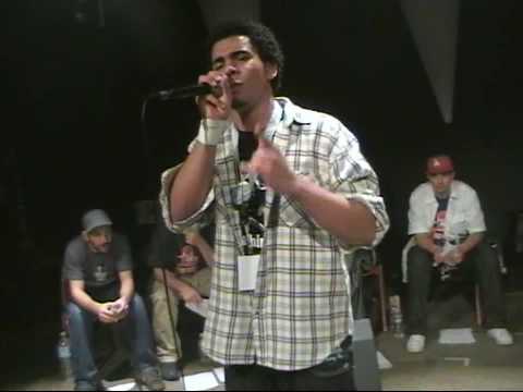 Alem vs Beasty 1/8 final at french beatbox championship 2009