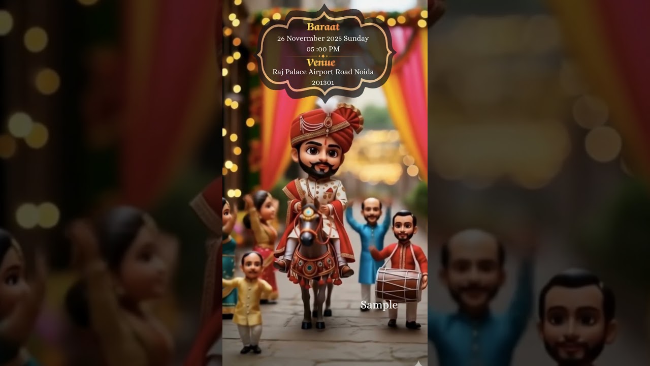 Wedding Invitation Preview