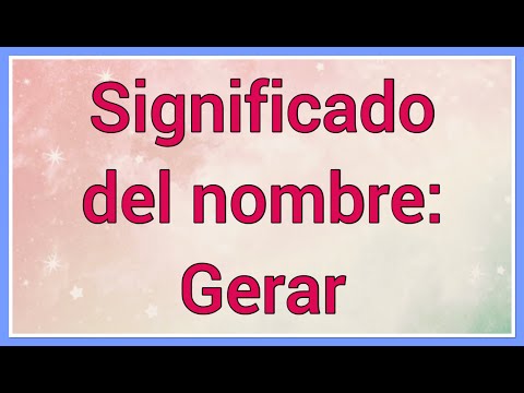 Vídeo: Gerar significado bíblico: perguntas e respostas