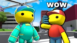 FINDING AN INSANE SECRET HAT! - Wobbly Life Gameplay