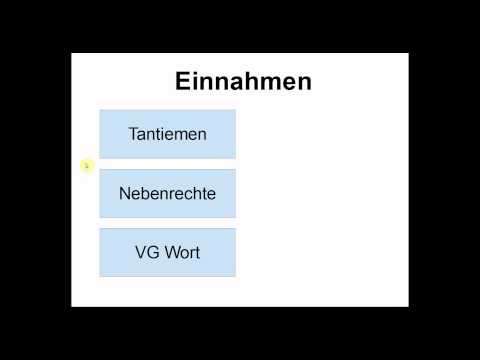 Was verdient ein Schriftsteller? - Bernard Craw