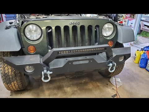 Jeep Wrangler Rough Country Bumper Install