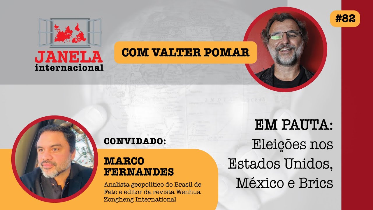 Janela Internacional #82 | Eleições nos Estados Unidos, México e Brics em Kazan