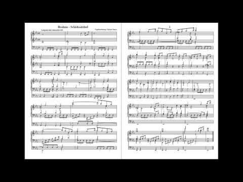 Johannes Brahms-Schicksalslied op. 54 (Ausschnitt) - Orgeltranskription von Michael Stenov