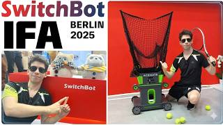 Ho testato il nuovo ACEMATE TENNIS ROBOT! Le Novità di SwitchBot ad IFA 2025: Kata Friends e AI Hub