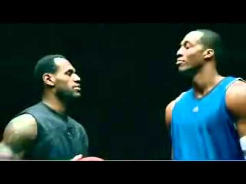 funny commercial NBA lebron J and Dwight H mcdonalds