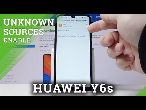 How to Allow Unknown Sources in HUAWEI Y6s – Allow Downloads from Diffren Methods