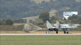 preview picture of video 'MiG -   29    SIAF   Sliač 2011 - Slovakian Air Force  HD'