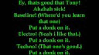 blackout crew - Put a Donk on it - verson lyrics