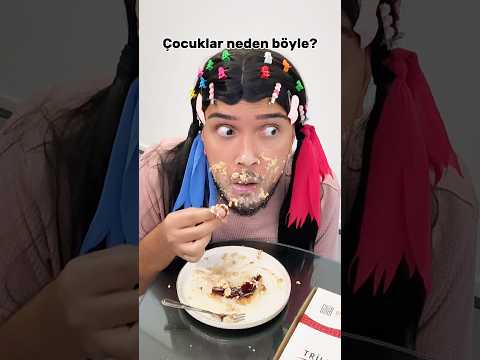 Misafirlikte çocuklar😂 Durum tanıdık geliyor mu? Çocuklar neden böyle acaba? @r@ramazanbayram_