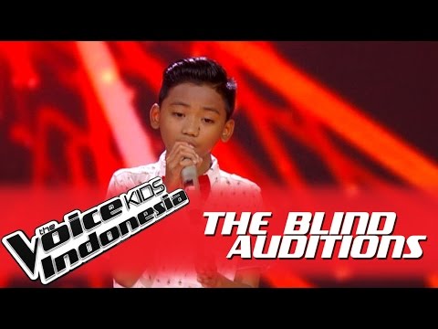 Arya \Aku Cuma Punya Hati\ I The Blind Auditions I The Voice Kids Indonesia GlobalTV 2016