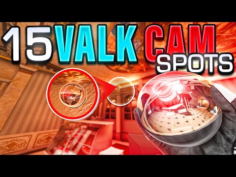The Top 15 *BEST* Valkyrie Cam Spots on KAFE - Rainbow Six: Siege