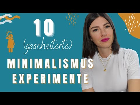 DINGE, OHNE DIE ICH (DOCH NICHT) LEBEN KANN | MINIMALISMUS EXPERIMENTE AM MINIMALISMUS MITTWOCH