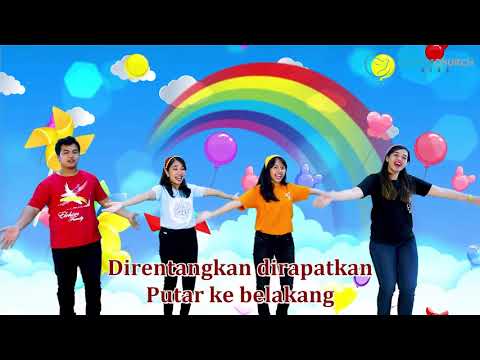 Lagu Anak Sekolah Minggu ~ Kedua tanganku mempunyai jari - Jalan serta Yesus