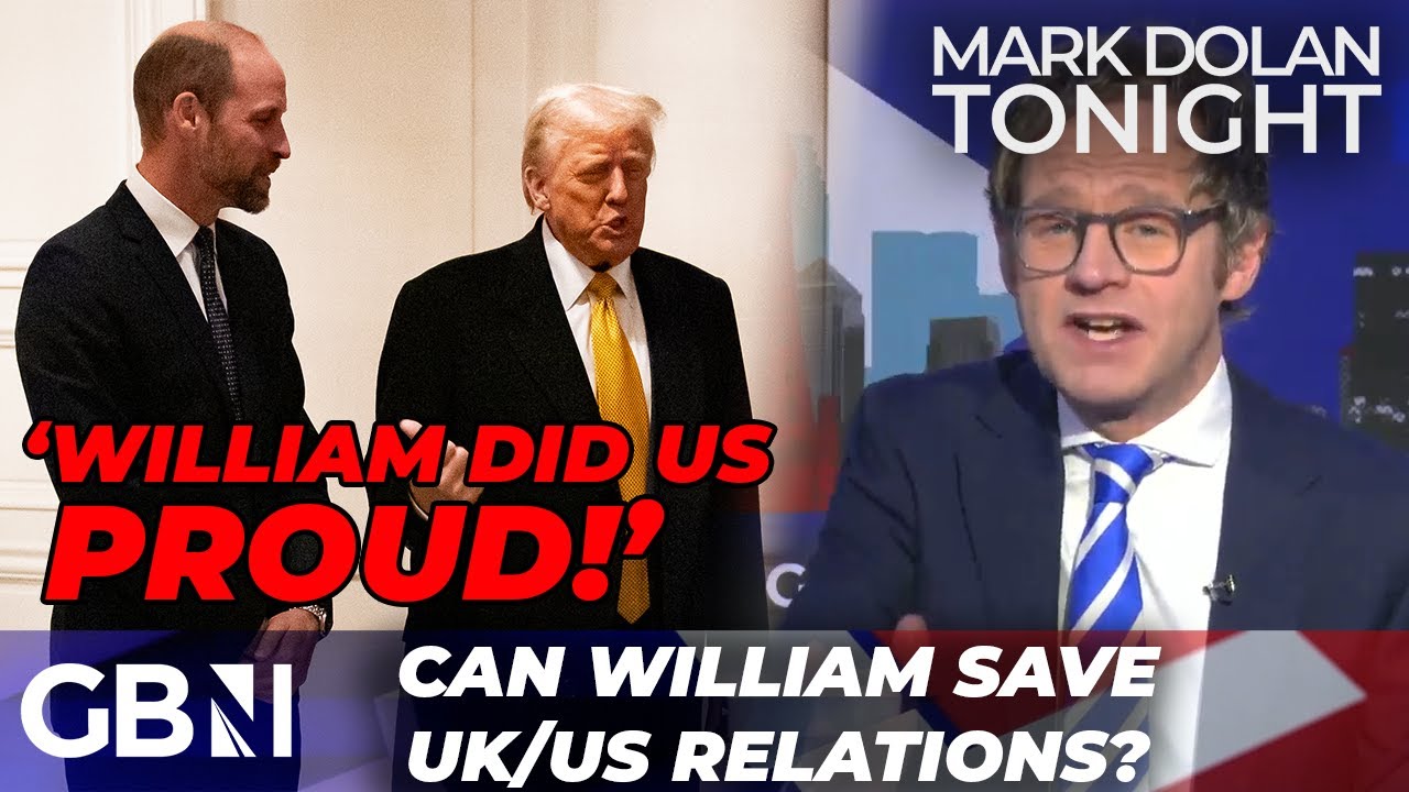 WATCH: Prince William WILL Save The Special Relationship - Royal Shows His Worth In Trump Meeting
