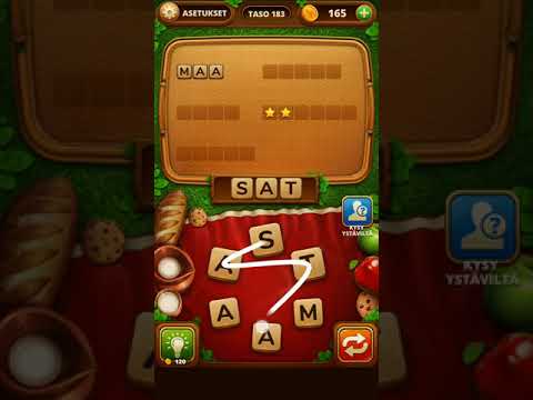 Sanapala Taso 181 - 185 Vastauksi