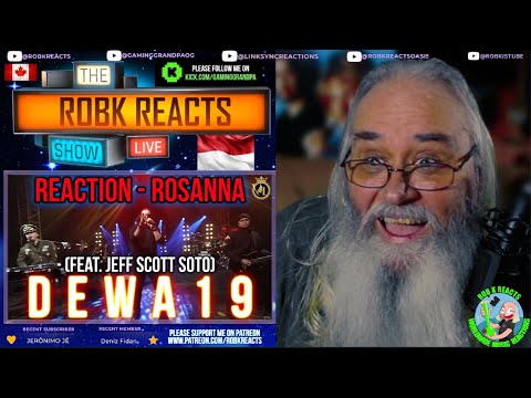 Dewa19 Reaction - Rosanna (Feat. Jeff Scott Soto) - Requested