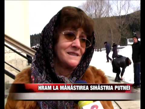 Hram la Man Sihastria Putnei