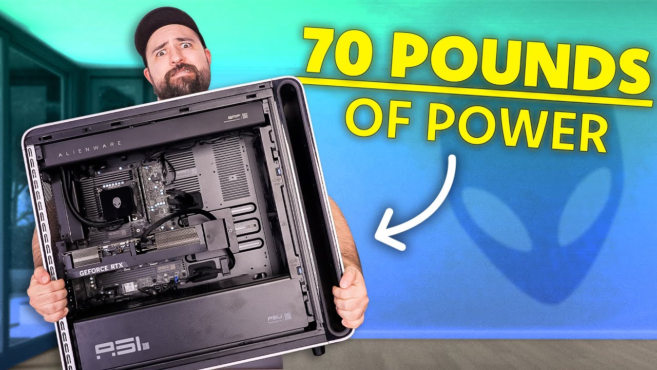 The HEAVIEST Computer I’ve Ever Used - Alienware Area-51