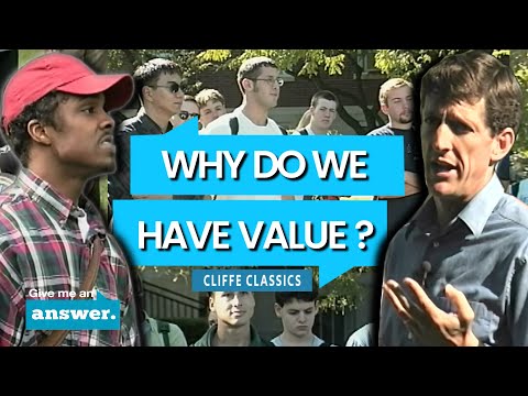 Cliffe Knechtle | If There Is No God, Why Do We have Value? | Give Me an Answer
