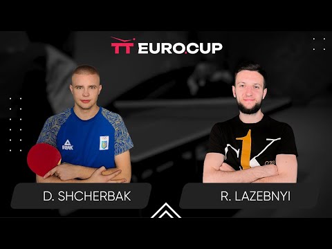 10:45 Denys Shcherbak - Ruslan Lazebnyi 09.02.2024 TT Euro.Cup Ukraine Star. TABLE 3