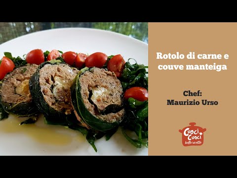 Rotolo di carne e couve manteiga
