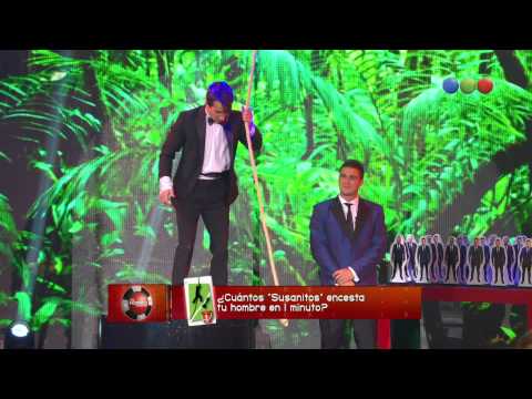 Mi hombre puede: presentación Nazareno y apuestas  - Susana Giménez