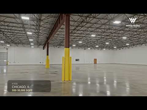 Chicago Warehouse Space for Rent #1656 | 500-4,000 Sq F