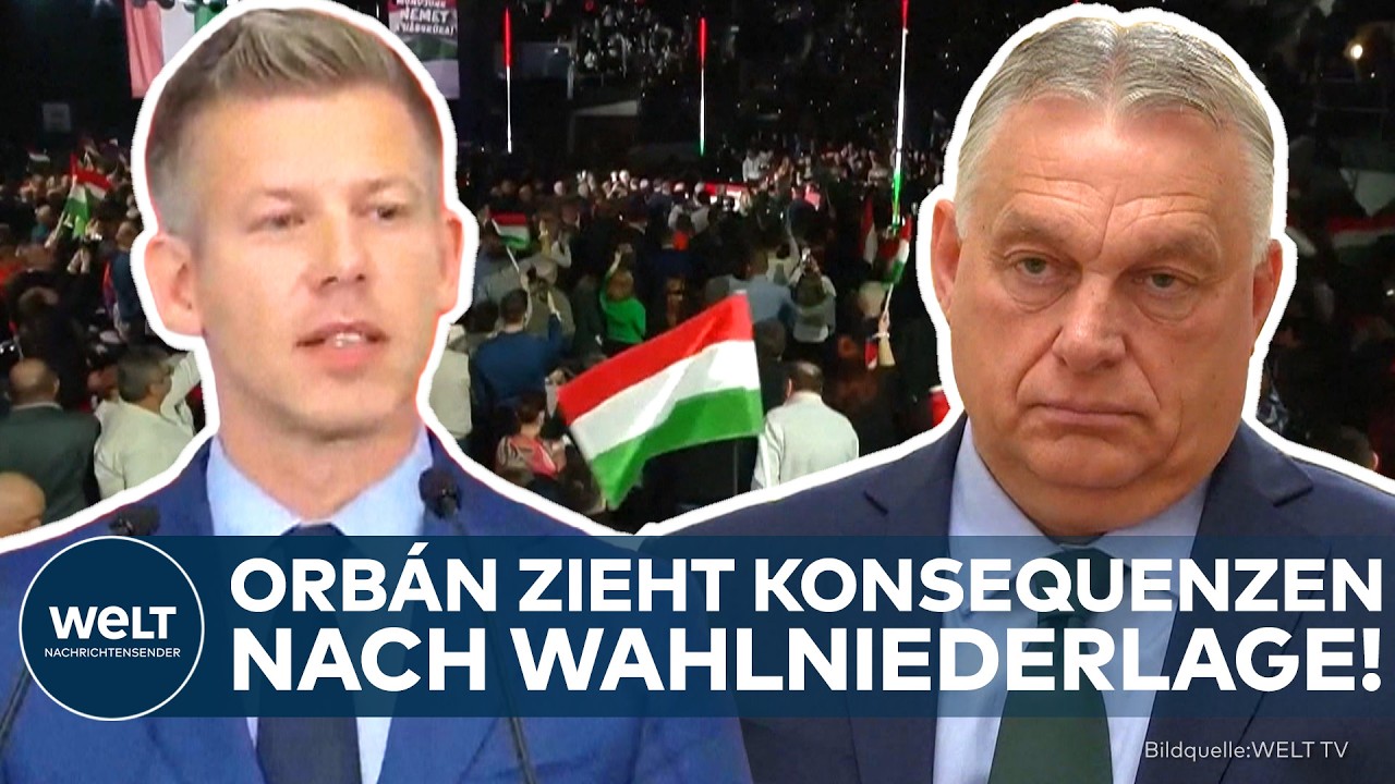 UNGARN: Nach Wahldebakel kündigt Orbán seinen Rückzug an! Regierung warnt vor möglichen Fluchtplänen