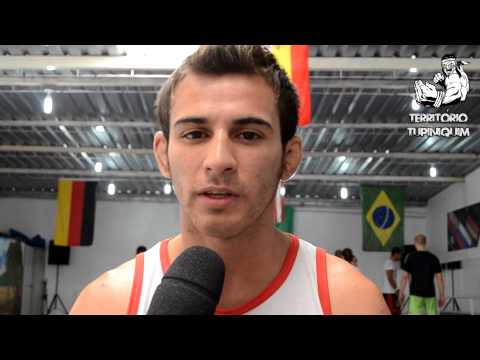 Denis Araujo preparado para qualquer um no GP do WOC